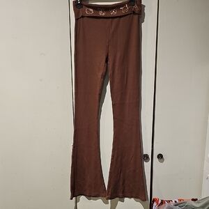 Hello Kitty Brown Apparel Ladies Size Med And Extra Long For Tall Ladies